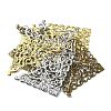 12Pcs 3 Colors Iron Filigree Joiner Links IFIN-YW0003-47-5