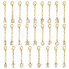 26Pcs Alloy Rhinestone Pendant Decorations HJEW-PH02535-1