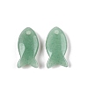 Natural Green Aventurine Pendants X-G-N342-106L-1