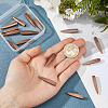 16Pcs Zinc Alloy Cord End FIND-FH0018-03R-3