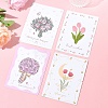 40 Sheets 4 Styles Paper Invitations Greeting Card AJEW-FS0001-26-7