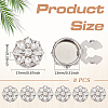 Alloy & Rhinestone Cufflinks FIND-FG0005-66P-03-2