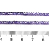 Transparent Gradient Color Cubic Zirconia Strand ZIRC-NH0002-01B-4