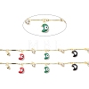 Brass Bar Link Chain CHC-D029-09G-2