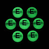 Luminous Frosted Acrylic Beads FACR-T008-02E-3