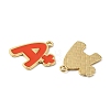 Study Theme Alloy Enamel Pendants ENAM-CJC0006-55B-1