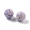 Synthetic Shell Dyed Carved Beads SHEL-K007-16-01-2