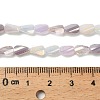 Electroplate Glass Beads Strands EGLA-P065-01A-02-4