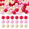 Opaque Acrylic Beads OACR-TAC0014-06A-10