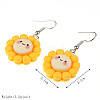 Food Theme Resin Dangle Earrings FS-WGC167F-17-1