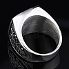 304 Stainless Steel Finger Rings for Men WGC5670-01-5