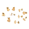 Ion Plating(IP) 304 Stainless Steel Stud Earring Findings STAS-I183-04A-G-1