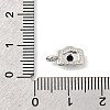 Brass Micro Pave Cubic Zirconia Pendants KK-L262-12P-3