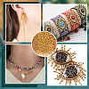 3 Styles 2966 Pcs Glass Seed Beads SEED-HY0001-18-7