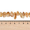 Heated Natural Citrine Beads Strands G-L657-F01-01-5