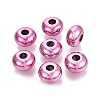 UV Plating Opaque Acrylic European Beads PACR-T017-19M-05-1