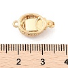 Brass Micro Pave Cubic Zirconia Box Clasps KK-C080-12G-03-3