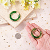 1 Pair 304 Stainless Steel Hoop Earrings EJEW-TA0001-89A-5