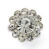 Alloy Rhinestone Shank Buttons DIY-WH0304-339-1