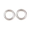 Brass Twister Clasp KK-Z146-04P-01-1