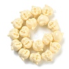 Synthetic Coral Carved Beads Strands CORA-B001-01B-2