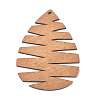Wooden Big Pendants X-WOOD-WH0100-59E-1