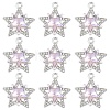 10Pcs Glass Pendants GLAA-YW0004-64A-05-1