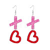 Valentine's Day Acrylic Dangle Earrings FS-WGB34A3-06-1