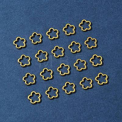 50Pcs Tibetan Style Alloy Bead Frame TIBEB-FS0001-10AG-1