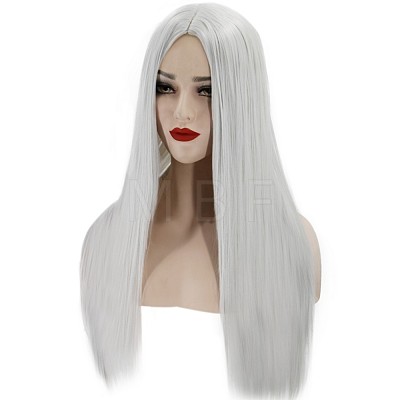 28 inch(70cm) Long Straight Synthetic Wigs OHAR-I015-28D-1