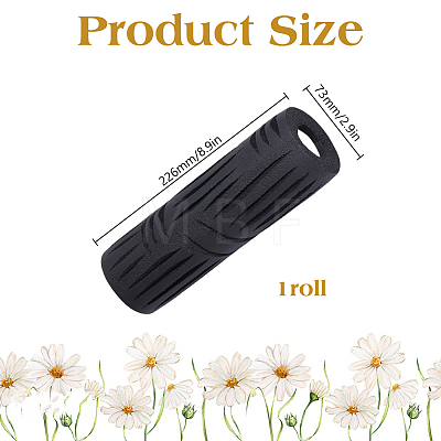 Synthetic Rubber Texture Paint Roller DIY-WH0591-632C-1