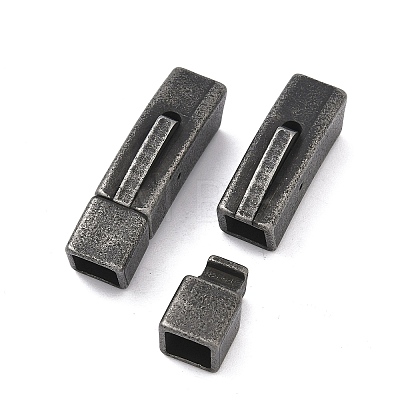 304 Stainless Steel Bayonet Clasps STAS-A138-06AS-1