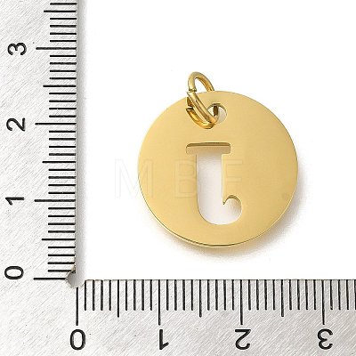 Ion Plating(IP) 304 Stainless Steel Pendants STAS-M074-01G-J-1