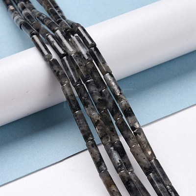 Synthetic Map Stone/Picasso Stone/Picasso Jasper Beads Strands G-D464-15-1