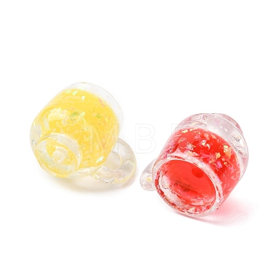 Luminous Transparent Resin Beads RESI-B039-15-1