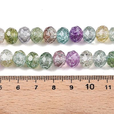 Transparent Glass Beads Strands GLAA-T023-4mm-A15-1