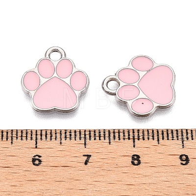 Alloy Enamel Pendants ENAM-T020-41B-RS-1