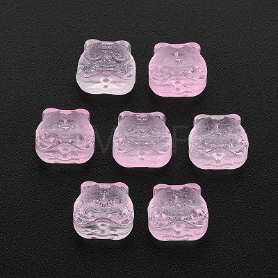 Transparent Glass Beads GLAA-T022-22-D04-1