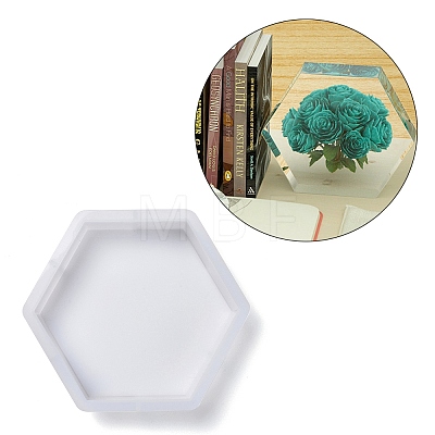 Hexagon DIY Decoration Silicone Molds DIY-Z019-04-1