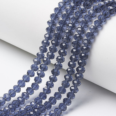 Glass Beads Strands EGLA-A034-T4mm-D12-1