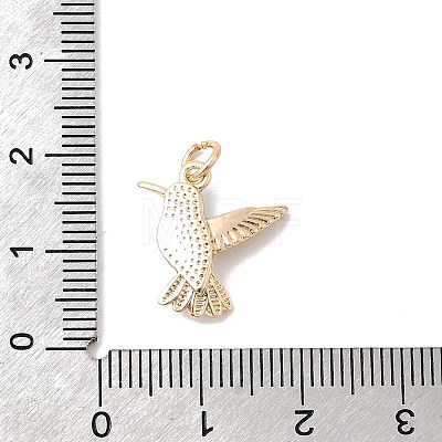 Brass Enamel Pendants KK-A277-09G-1