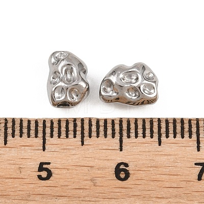 304 Stainless Steel Beads STAS-D394-01E-P-1