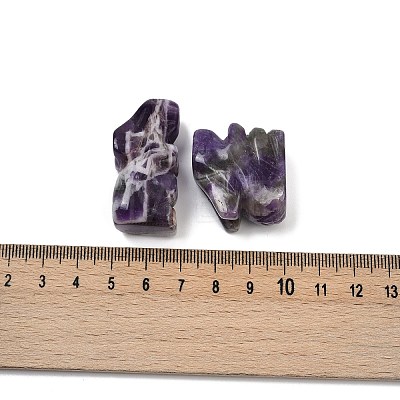 Natural Amethyst Rabbit Display Decorations G-R007-02E-1