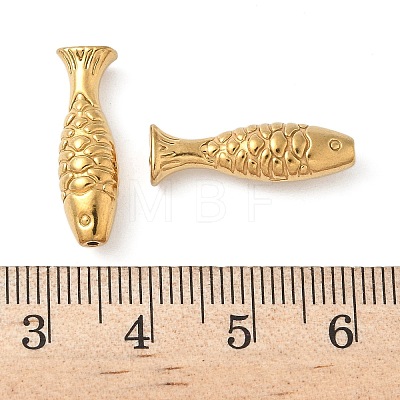 304 Stainless Steel Beads STAS-F320-15D-G-1