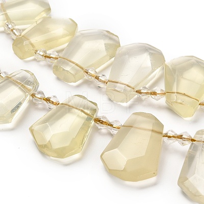 Natural Lemon Jade Beads Strands G-H078-A05-01-1