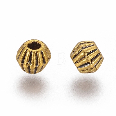 Tibetan Style Spacer Beads GLF0300Y-NF-1