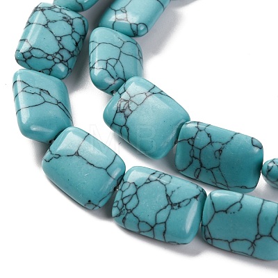 Synthetic Turquoise Beads Strands G-T047-B12-01-1