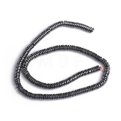 Non-magnetic Synthetic Hematite Beads Strands G-I273-31B-1