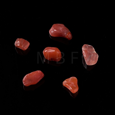 Natural Carnelian Chip Beads X-G-O103-18A-1