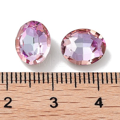 Glass Rhinestone Cabochons RGLA-G020-02A-D123-1